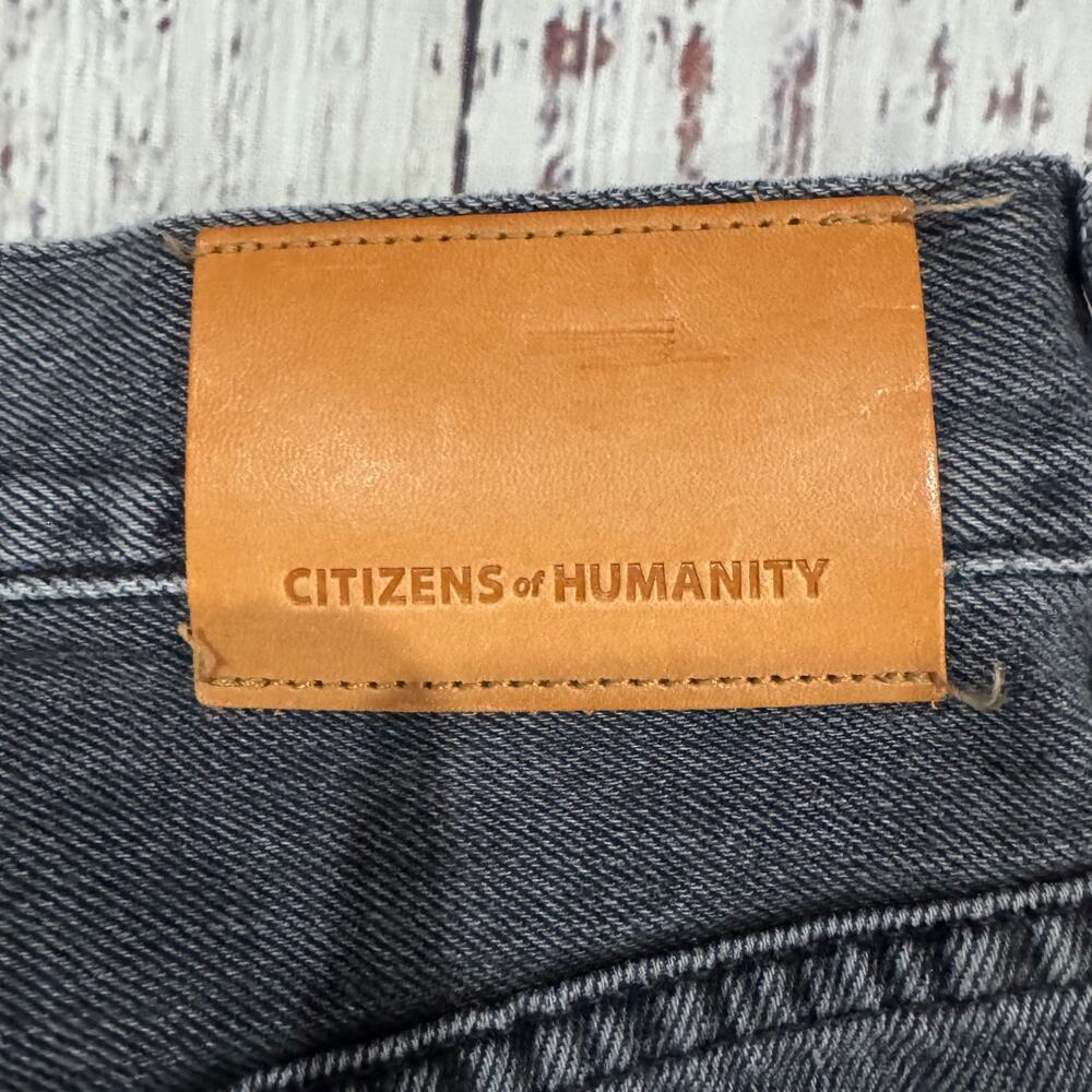 Citizens of Humanity Annina Premium Vintage Wide Leg Dark Gray Jeans W27 USA - Picture 7 of 13